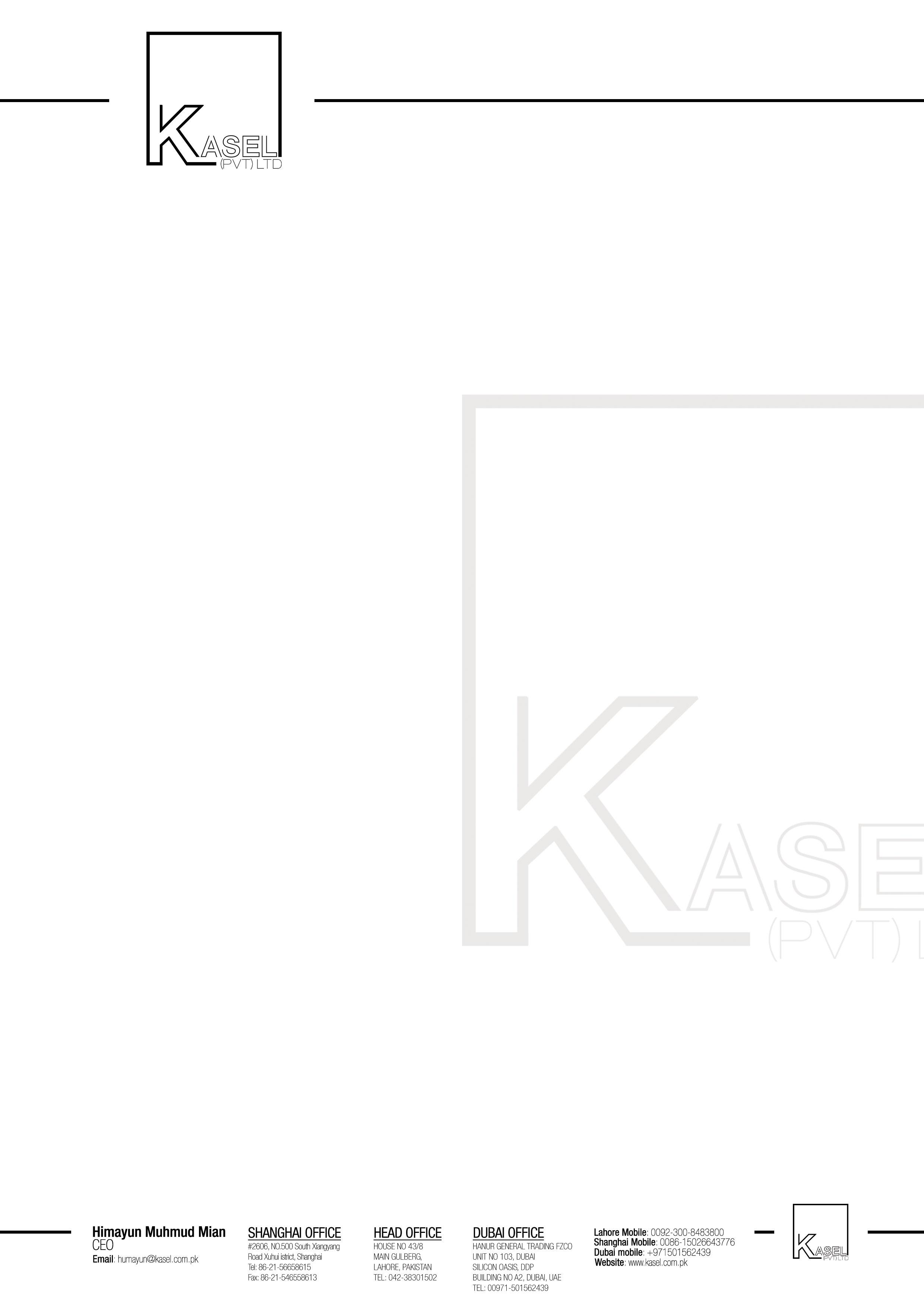 KASEL — Brand Identity · Print Collateral by Overlay Studios — visual 8