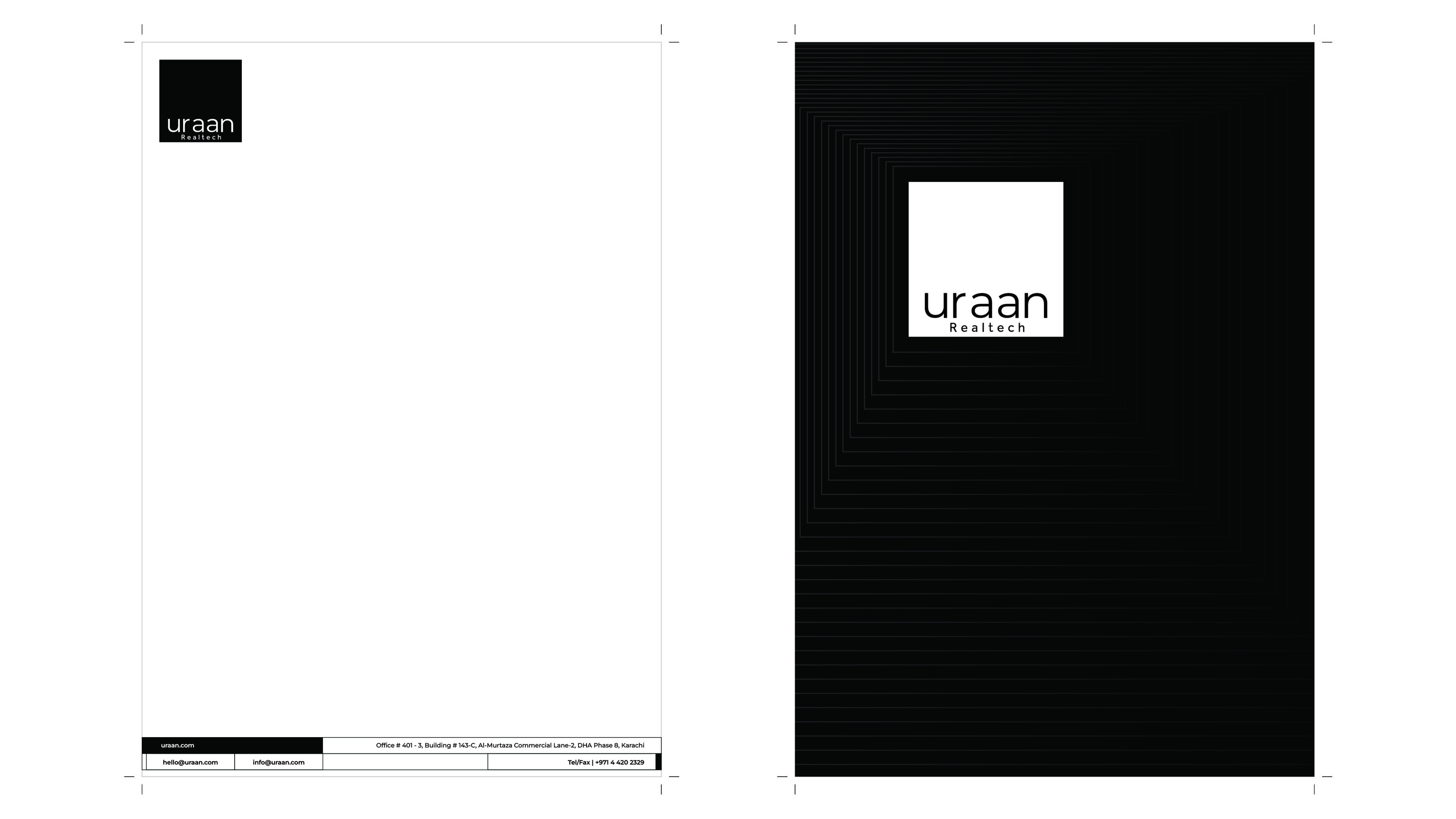 URAAN REALTECH — Brand Identity · Logo Design by Overlay Studios — visual 4