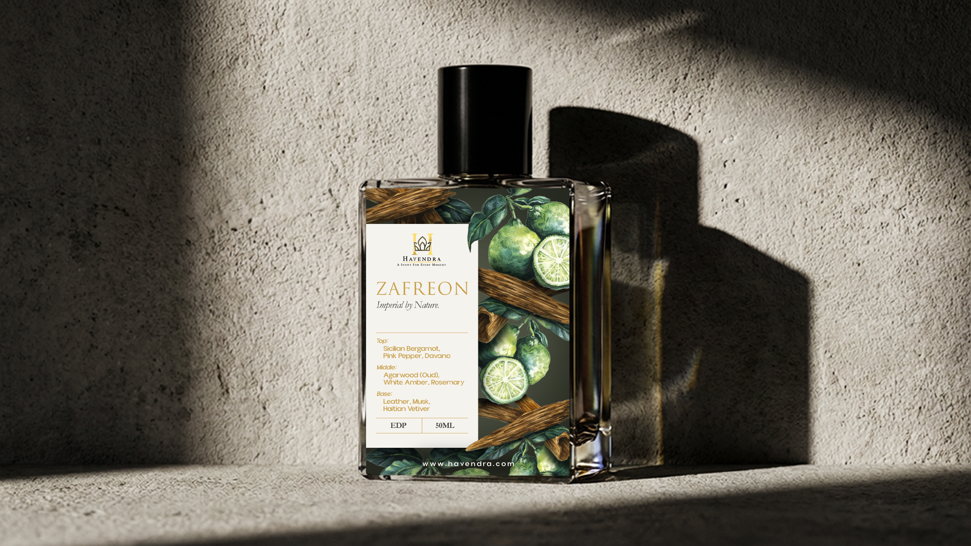 HAVENDRA FRAGRANCES — Brand Identity · Packaging Design by Overlay Studios — visual 2