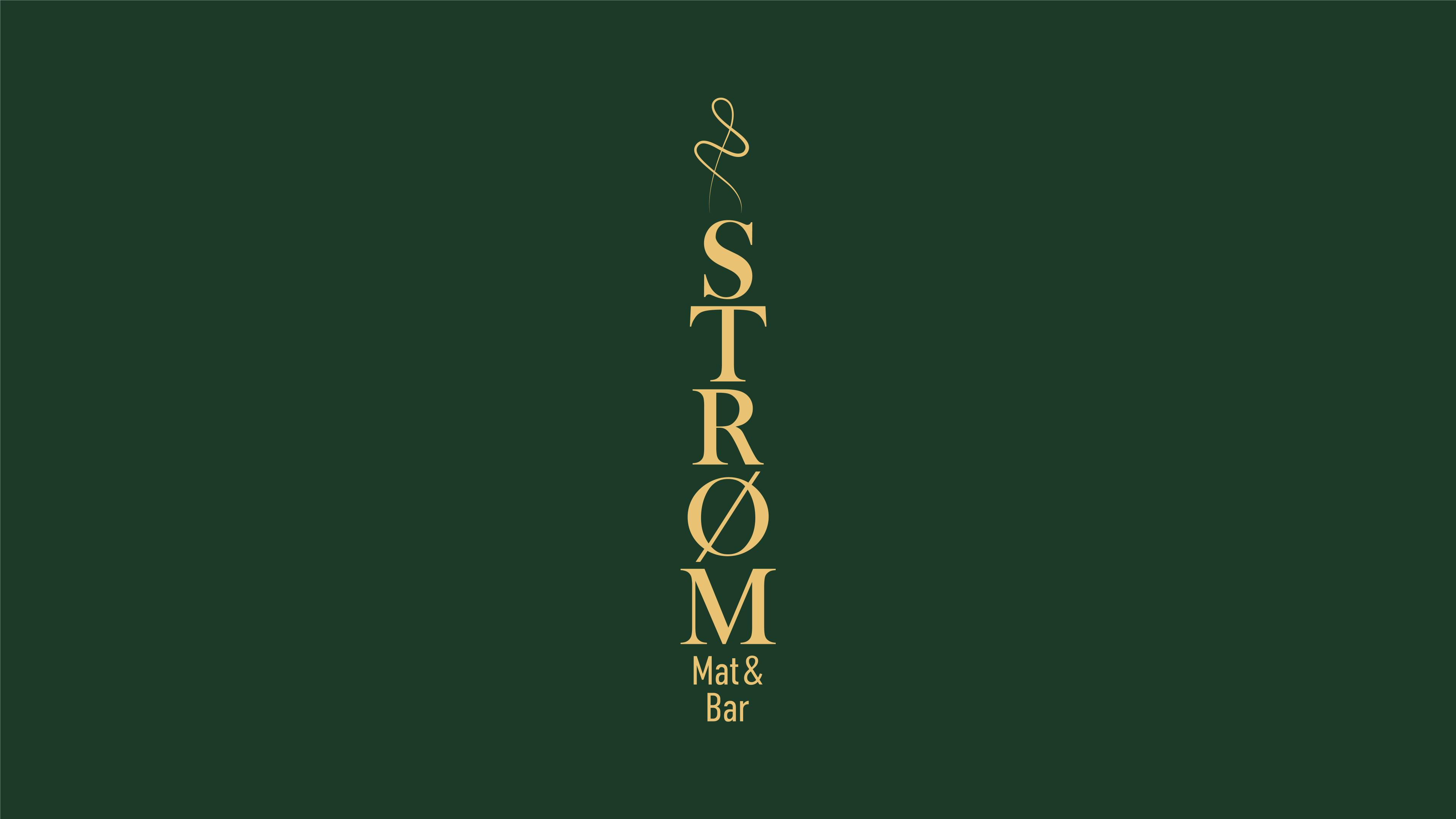 STRØM MAT & BAR — Brand Identity · Logo Design by Overlay Studios — visual 5