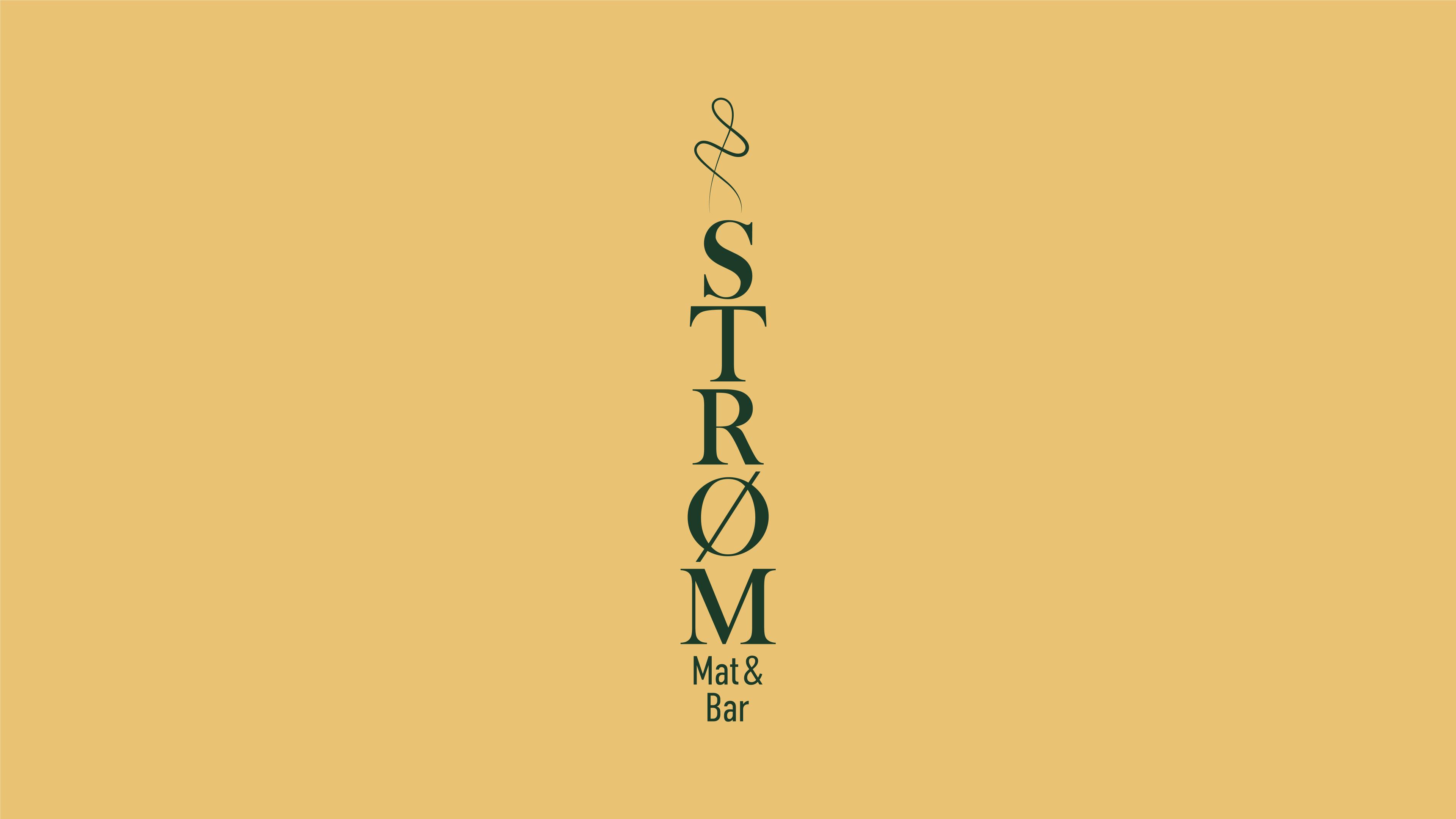 STRØM MAT & BAR — Brand Identity · Logo Design by Overlay Studios — visual 6