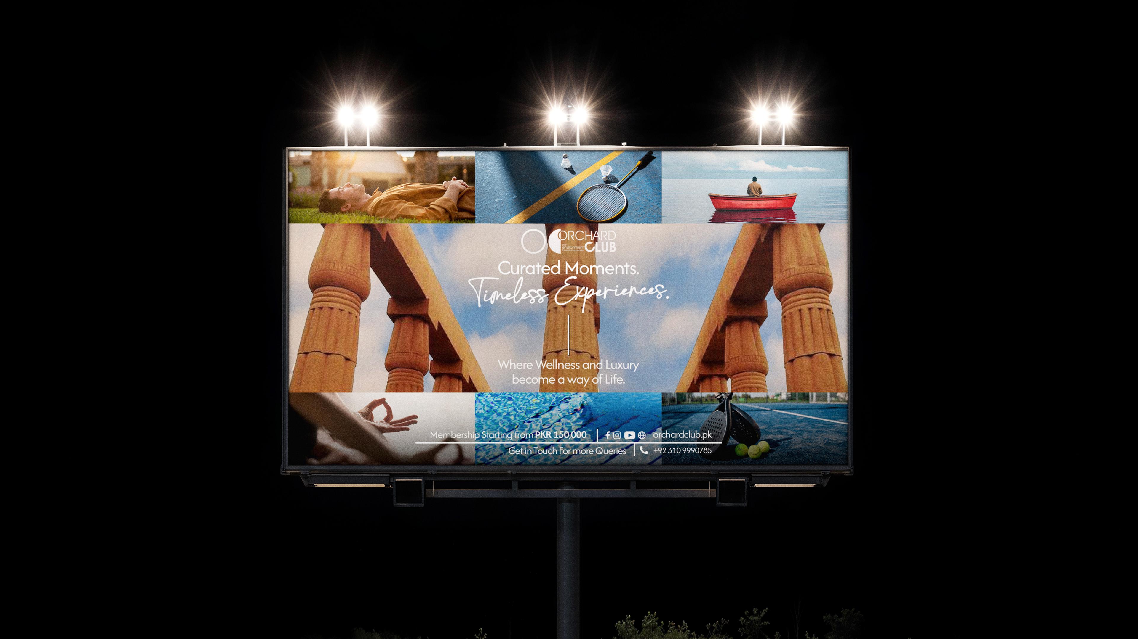 ORCHARD CLUB — Campaign Strategy · Creative Direction by Overlay Studios — visual 2