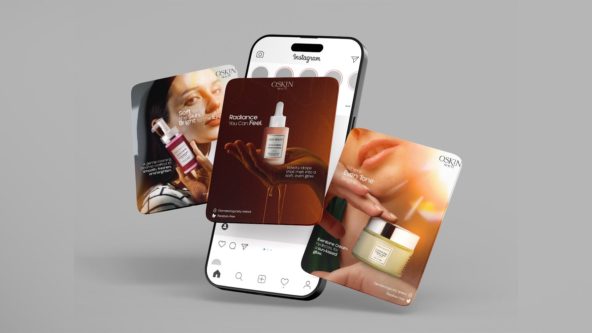 OSKIN — Radiance You Can Feel — Campaign Strategy · Creative Direction by Overlay Studios — visual 6