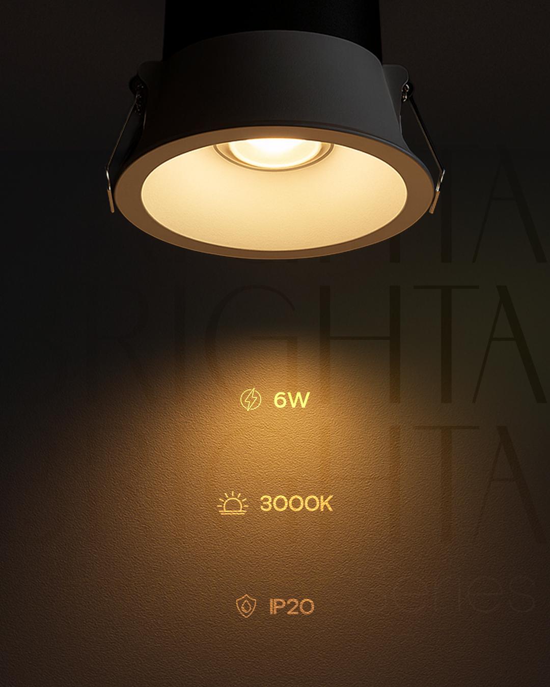 WATTS & LUXES — Brighta Downlight Series — Campaign Strategy · Creative Direction · Social & Content by Overlay Studios — visual 9