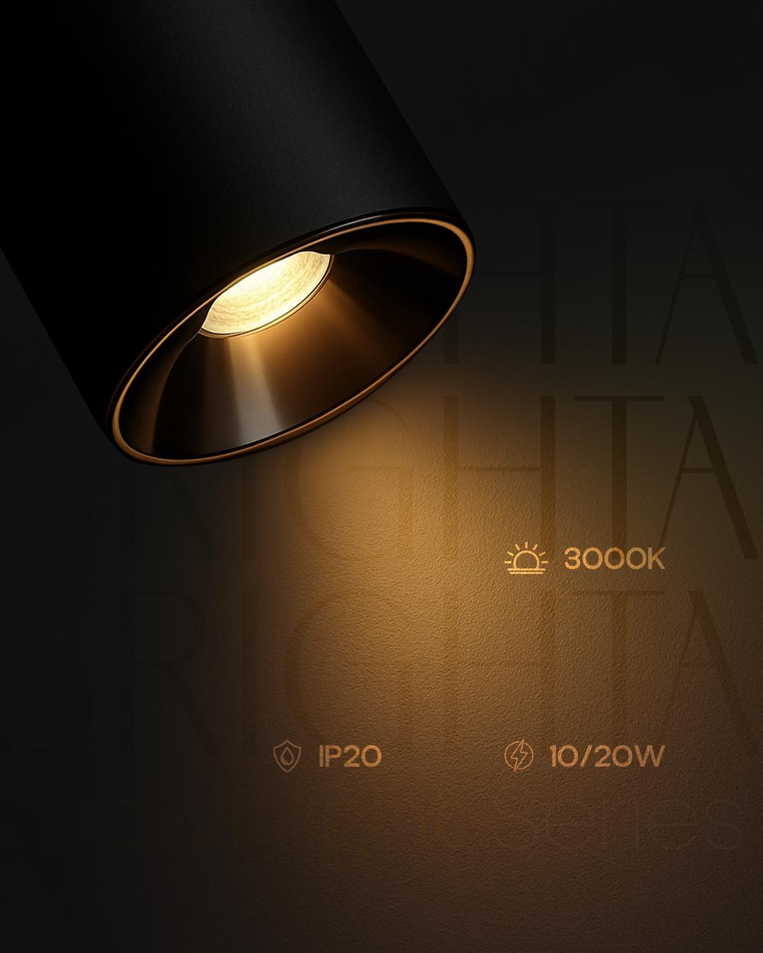 WATTS & LUXES — Brighta Downlight Series — Campaign Strategy · Creative Direction · Social & Content by Overlay Studios — visual 18