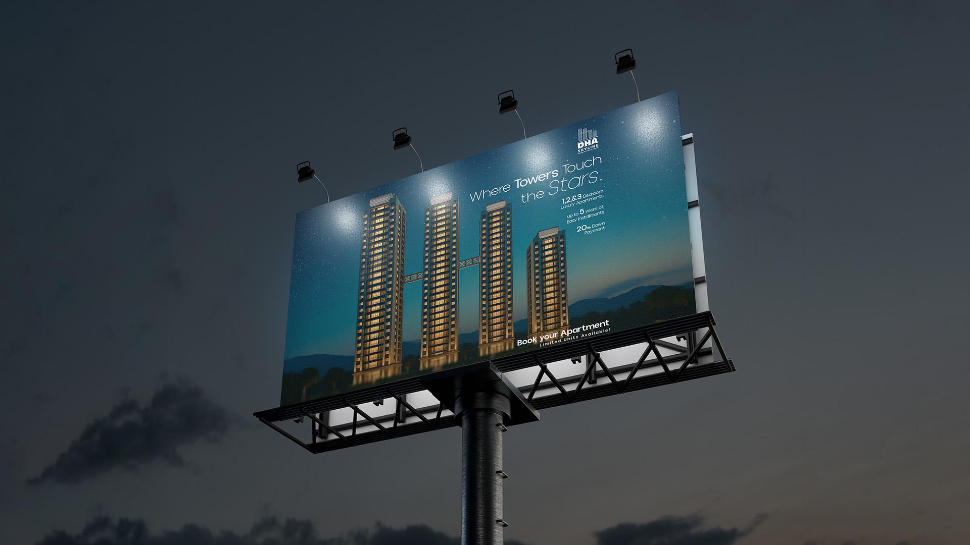 DHA SKYLINE — Campaign Strategy · Creative Direction by Overlay Studios — visual 6