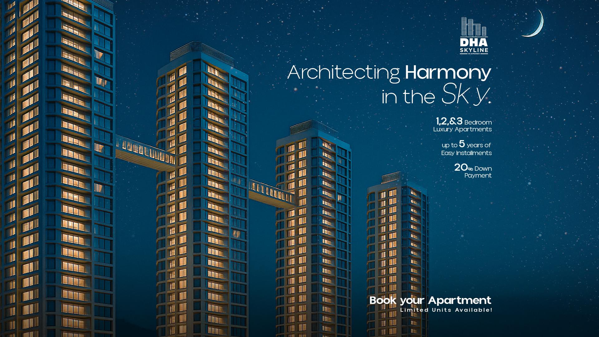 DHA SKYLINE — Campaign Strategy · Creative Direction by Overlay Studios — visual 1
