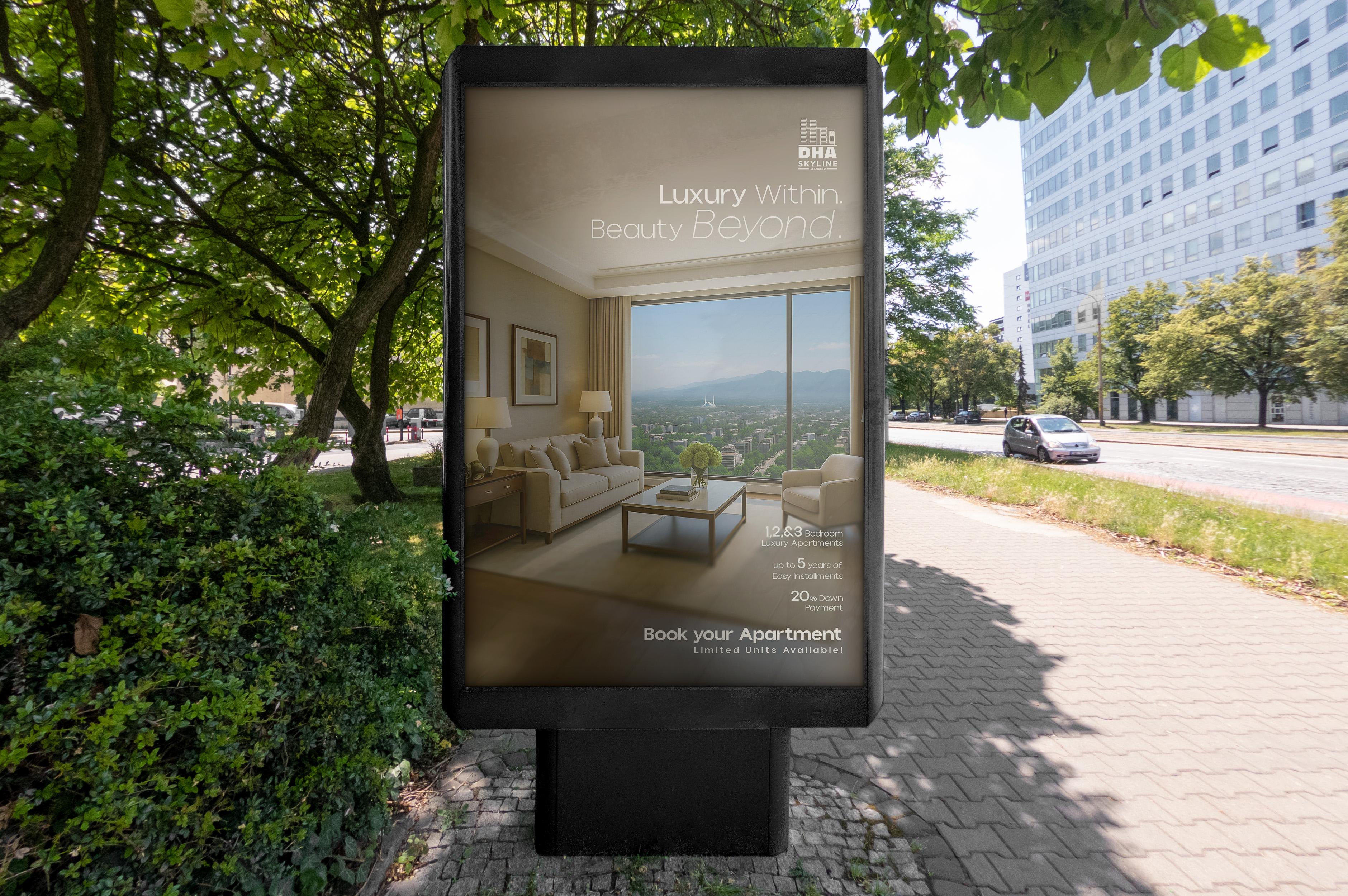 DHA SKYLINE — Campaign Strategy · Creative Direction by Overlay Studios — visual 7