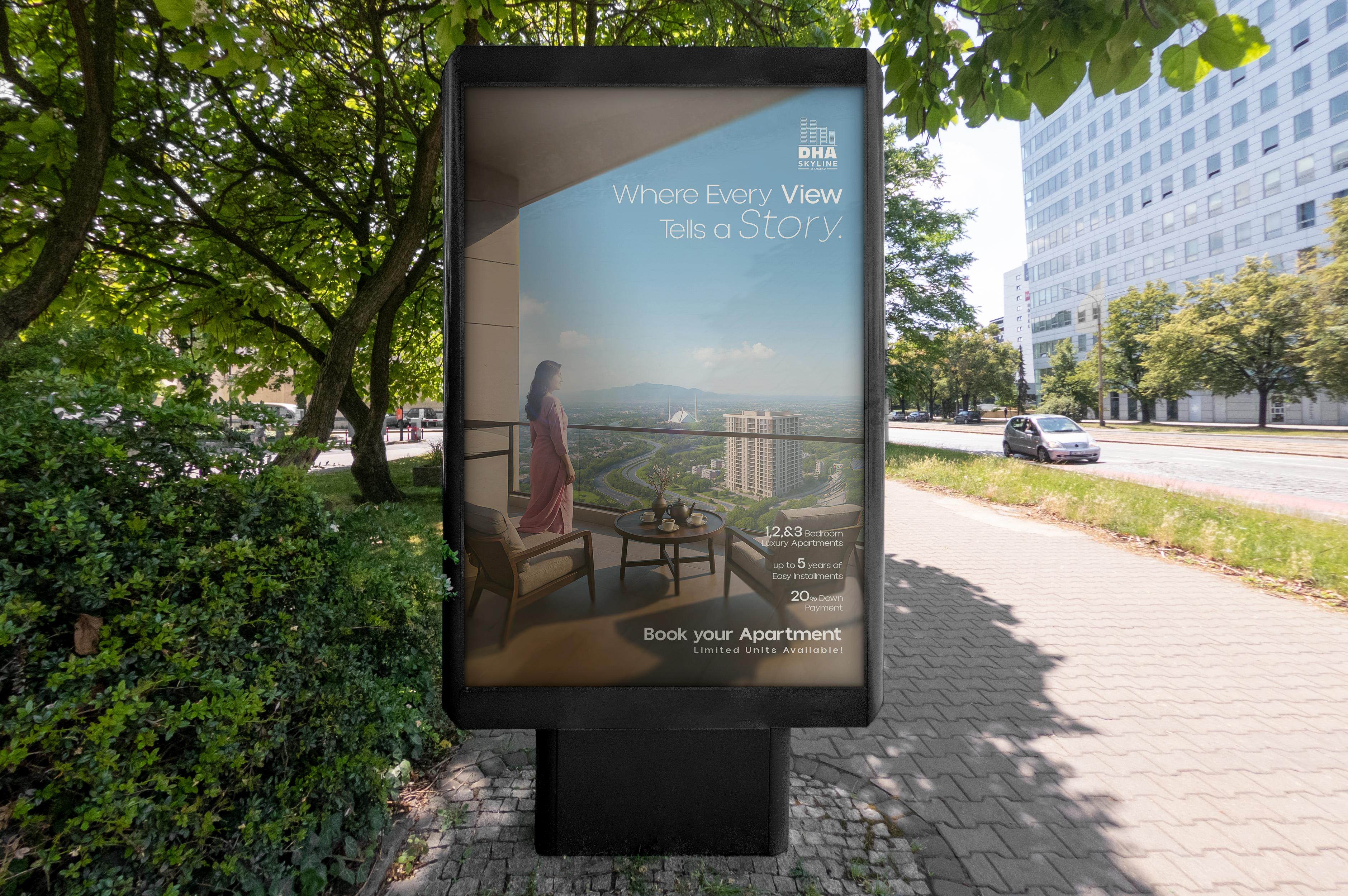 DHA SKYLINE — Campaign Strategy · Creative Direction by Overlay Studios — visual 12